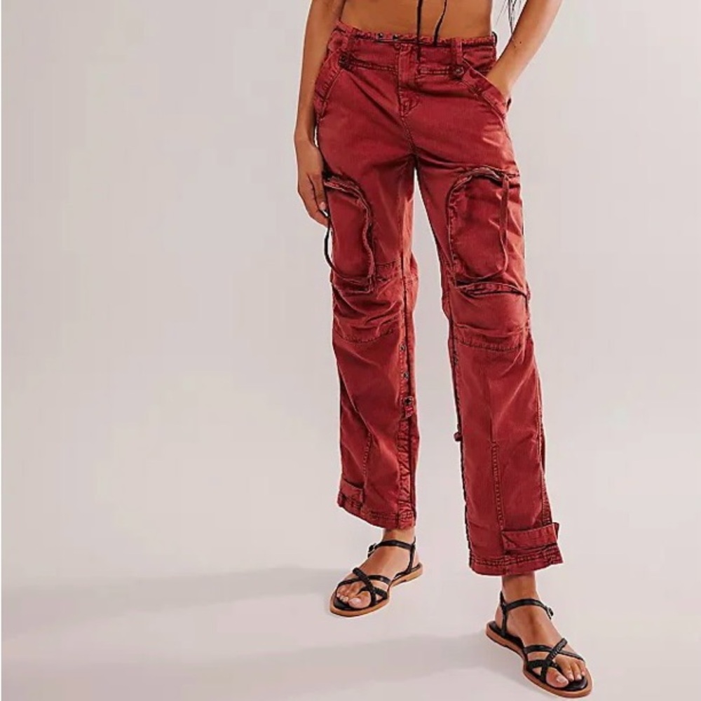 ISO - We the Free Can’t Compare Slouch Pants in Red Jasper Size XS or S